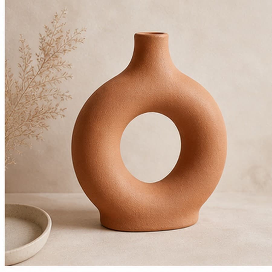 Vase terracotta Naya